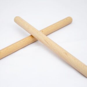 5 parov lesenih palčk za male otroke