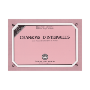 Pesmi za učenje intervalov s klavirsko spremljavo